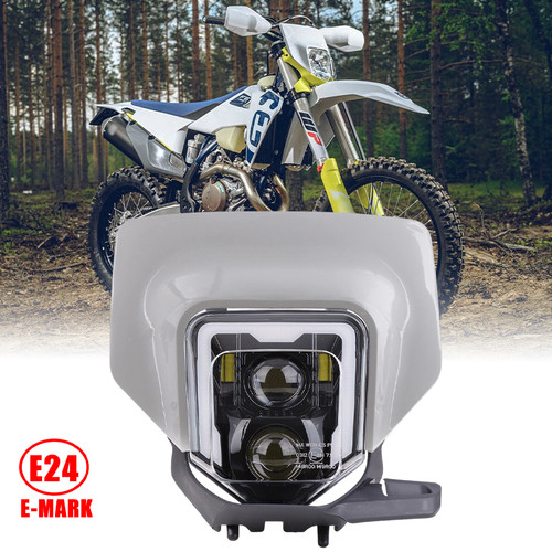 Mascherina faro led per