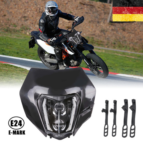 Per ktm mascherina carena - per, nera